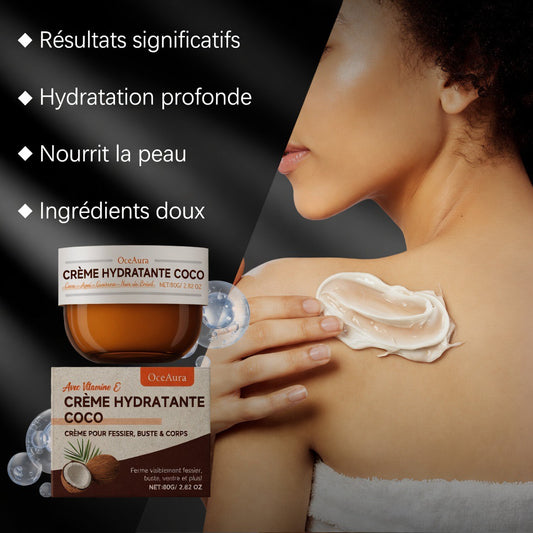 Crème hydratante OceAura à l’huile de coco
