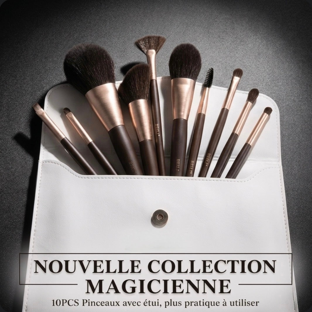 Set professionnel 10 pinceaux Beili –Vegan