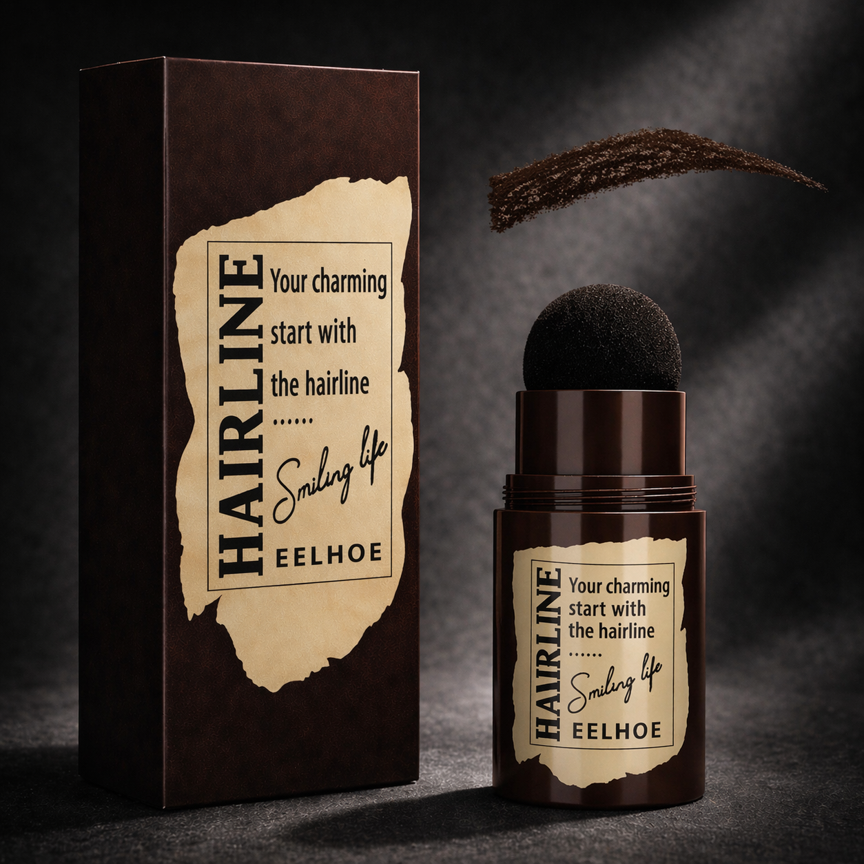 Kit sourcils avec tampon et pochoirs réutilisable