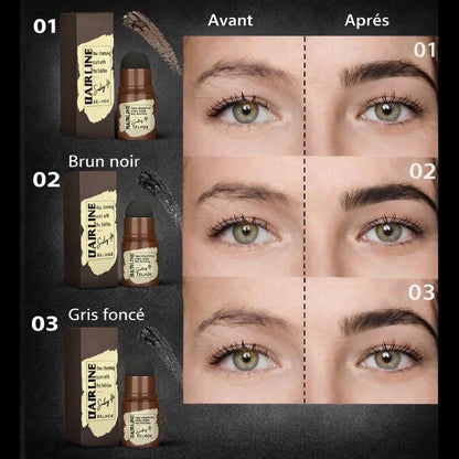 Kit sourcils avec tampon et pochoirs réutilisable