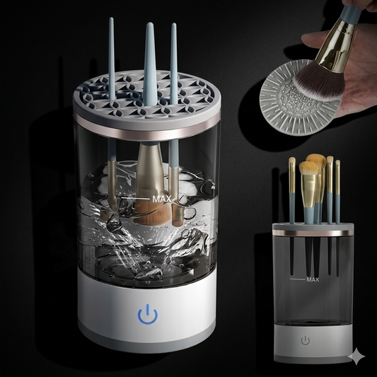 Nettoyeur de pinceaux maquillage automatique