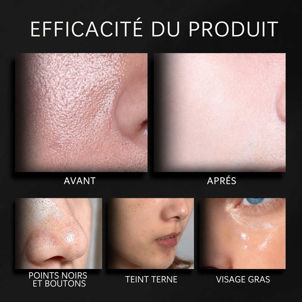 Nettoyant visage OceAura caféine anti-points noirs