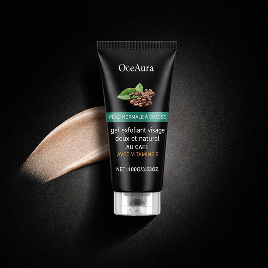 Nettoyant visage OceAura caféine anti-points noirs