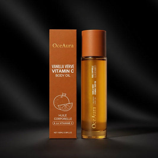 Huile Adoucissante À La Vitamine C, Nourri et Hydrate le corps